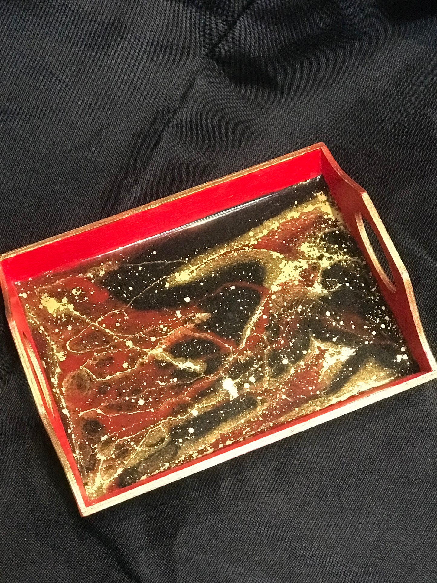 Carnal Flowers Jewelry Tray